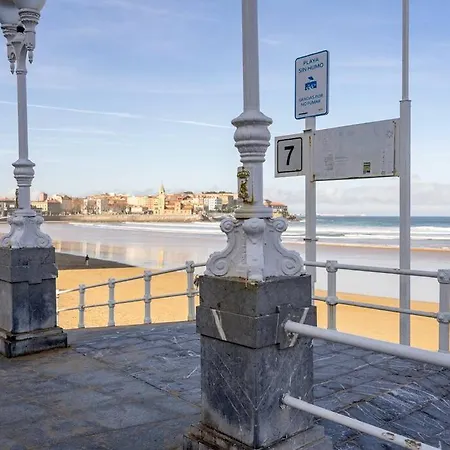 Ferienwohnung Escalera 7 Gijón Exterior foto